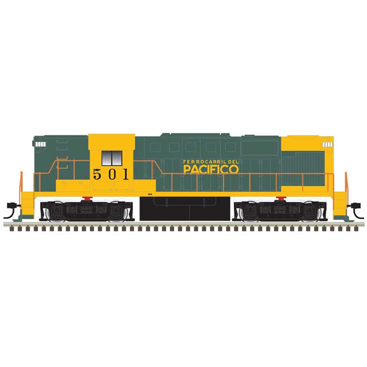 PREORDER Atlas N 40005889 Alco RS11, Lok, Classic Gold Locomotive Ferrocarril del Pacifico