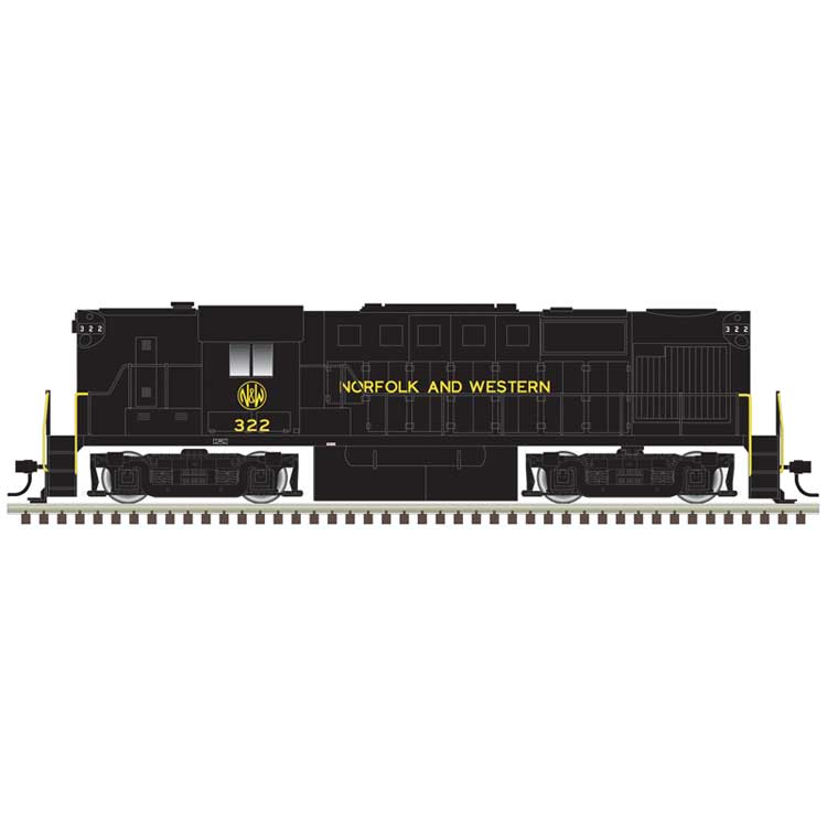 PREORDER Atlas N 40005891 Alco RS11, Lok, Classic Gold Locomotive Norfolk & Western