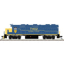 PREORDER Atlas N 40005903 EMD GP39-2 Phase I, Master Silver Locomotive Delaware & Hudson
