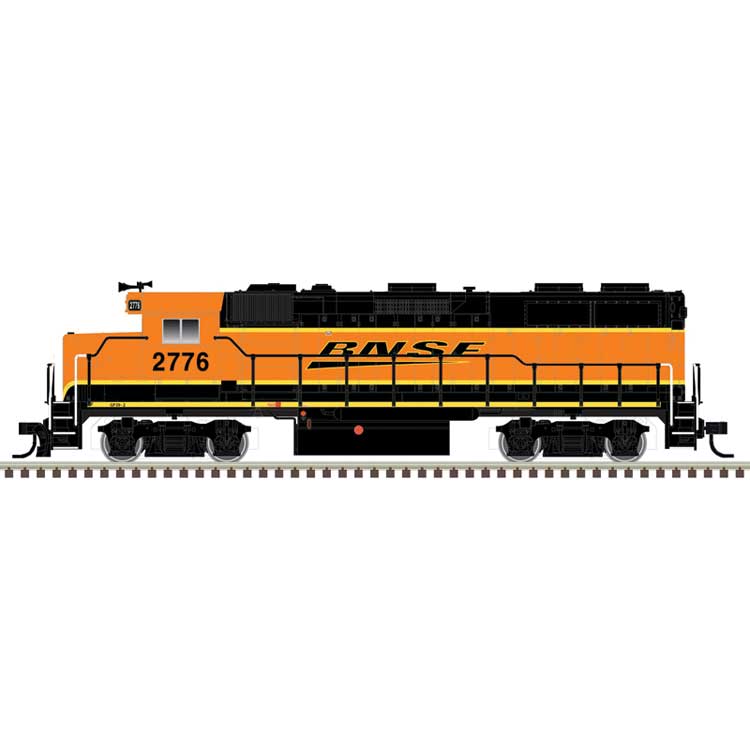 PREORDER Atlas N 40005901 EMD GP39-2 Phase I, Master Silver Locomotive BNSF Railway