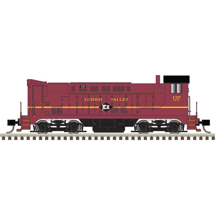 PREORDER Atlas N 40005959 Baldwin VO1000, Master Silver Locomotive Lehigh Valley
