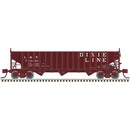 PREORDER Atlas N 50007006 Pullman-Standard PS-2750 3-Bay Hopper, Master, Louisville and Nashville