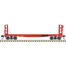 Atlas N 50006955 42' Pulpwood Flatcar with Load, Maine Central