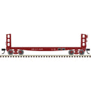 PREORDER Atlas HO 20007581 42' Pulpwood Flatcar with Load, Gulf, Mobile & Ohio