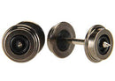 Atlas N 22036 36" Blackened Metal Wheels (12)