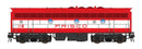 PREORDER Intermountain HO 49564 EMD F7B, Standard DC, St. Louis-San Francisco (orange, white)