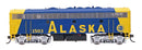 PREORDER Intermountain HO 49566 EMD F7B, Standard DC, Alaska Railroad (blue)