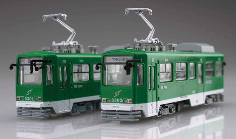 Fujimi 1/150 Yuki Miku Train 2022 Ver. (with Series 3300 for Standard Color) (2-Car Set)