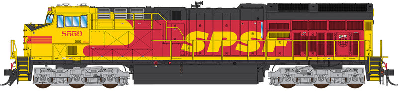 PREORDER Intermountain HO 497115-03S GE ET44AC Tier 4 GEVO Locomotive, Southern Pacific Santa Fe