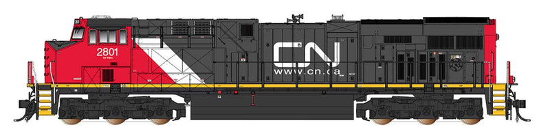 PREORDER Intermountain HO 49783S GE ES44AC GEVO Locomotive, Canadian National (DCC and Sound Equipped)