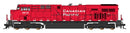 PREORDER Intermountain HO 49784S GE ES44AC GEVO Locomotive, Canadian Pacific (DCC and Sound Equipped)