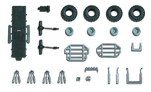 Busch HO 49966 Monster Truck Accessories