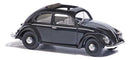 Busch HO 52942 1952 Volkswagen Beetle with Pretzel-Split Rear Window, Black