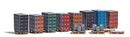 Busch HO 1814 Pallets & Beverage Crates Laser-Cut Kit