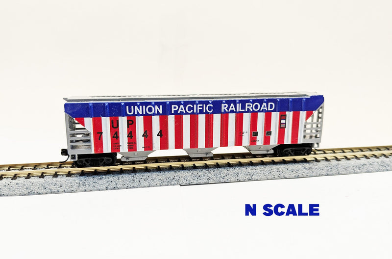 Value Trains USA N N20003 PS-4785 Covered Hopper, Union Pacific Bicentennial