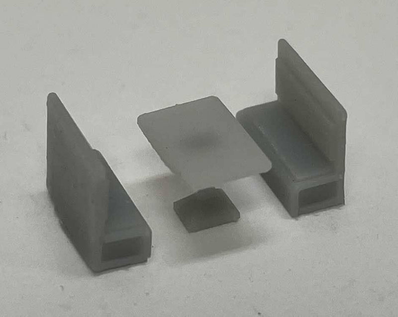 PREORDER Phoenix Precision Models N 30641 4' Booth & Table Set 3D Printed Kit, Unpainted