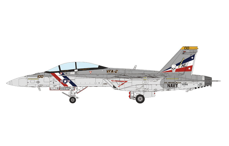 Meng-Model LS-016 BOEING F/A-18F SUPER HORNET BOUNTY HUNTERS 1:48