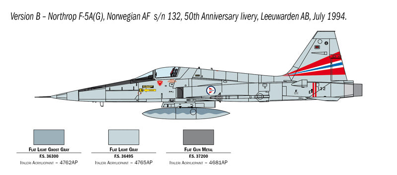 Italeri 1441 - SCALE 1 : 72 F-5A Freedom Fighter