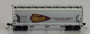 Atlas 50006116 N 3560 Covered Hopper Duluth Missabe & Iron Range 5019 (Gray/Maroon/Yellow)