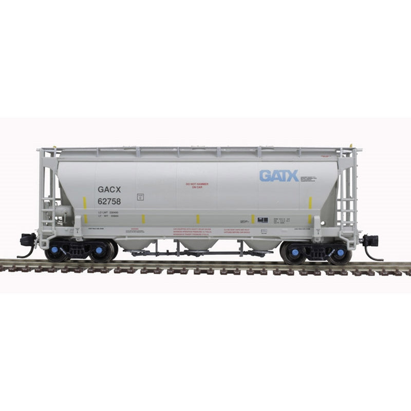 Atlas 50006221 N MASTER PLUS 3230 COVERED HOPPER GENERAL AMERICAN [GACX]