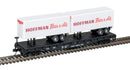 Atlas N 50006508 50' Piggyback Flatcar with Two 24' Trailers, Central Railroad of New Jersey