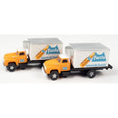 CLASSIC METAL WORKS 50440 1954 FORD REFRIGERATED BOX TRUCK 2-PACK (FANTA) 1:160 N SCALE