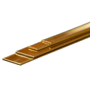 K&S Engineering 5078 Bendable Brass Strips, 1/4", 1/2" (2)