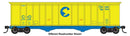 PREORDER Walthers Mainline HO 910-7225 50' 2-Bay Airslide Covered Hopper, Chessie System C&O