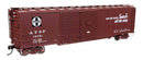 Walthers Proto HO 101670 50' AAR Double-Door Boxcar, Atchison Topeka & Santa Fe