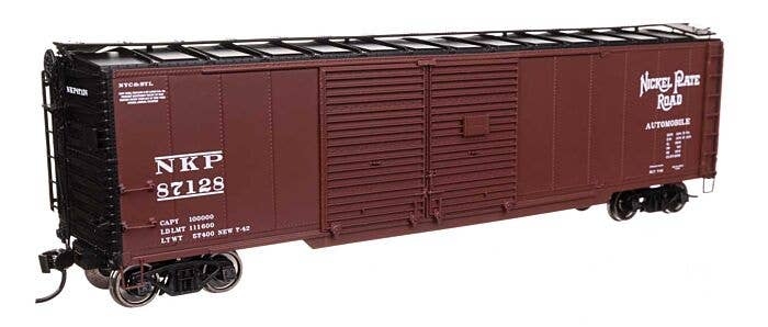 Walthers Proto HO 101676 50' AAR Double-Door Boxcar, Nickel Plate