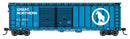 PREORDER Walthers Mainline HO 910-46604 50' AAR Improved Double-Door Boxcar, Great Northern