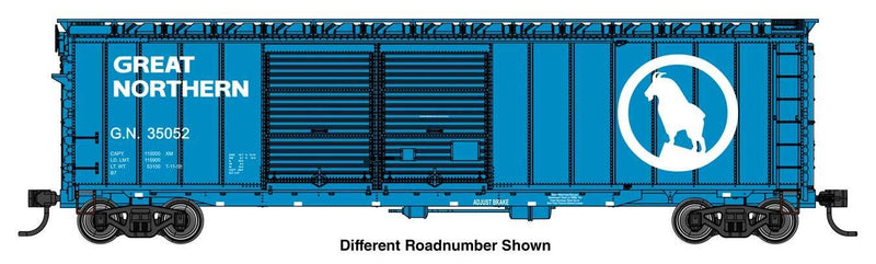 PREORDER Walthers Mainline HO 910-46606 50' AAR Improved Double-Door Boxcar, Great Northern