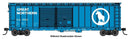 Walthers Mainline HO 910-46606 50' AAR Improved Double-Door Boxcar, Great Northern