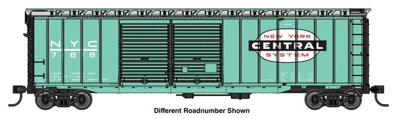PREORDER Walthers Mainline HO 910-46611 50' AAR Improved Double-Door Boxcar, New York Central