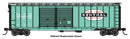 Walthers Mainline HO 910-46612 50' AAR Improved Double-Door Boxcar, New York Central