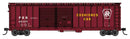 PREORDER Walthers Mainline HO 910-46613 50' AAR Improved Double-Door Boxcar, Pennsylvania