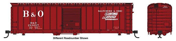 PREORDER Walthers Mainline HO 46506 50' AAR Single Door Boxcar, Baltimore & Ohio