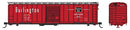 PREORDER Walthers Mainline HO 46509 50' AAR Single Door Boxcar, Chicago Burlington & Quincy