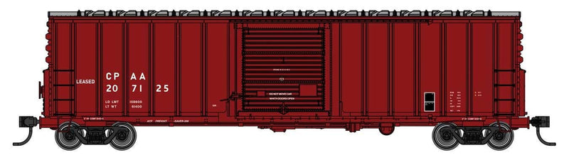 PREORDER Walthers Mainline HO 910-46033 50' ACF Exterior Post Dreadnaught End Plate B Boxcar, Canadian Pacific