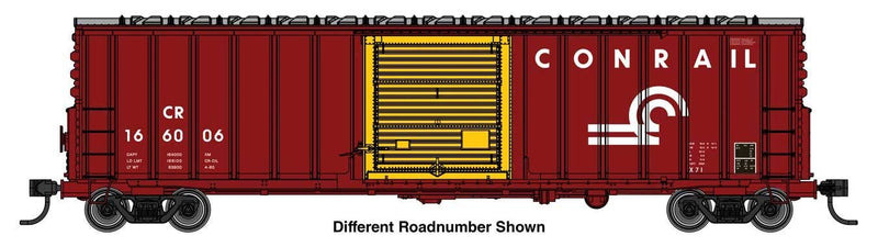 PREORDER Walthers Mainline HO 910-46039 50' ACF Exterior Post Dreadnaught End Plate B Boxcar, Conrail