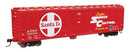 Walthers Mainline HO 2846 50' PC&F Insulated Boxcar, Atchison Topeka & Santa Fe