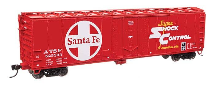 Walthers Mainline HO 2847 50' PC&F Insulated Boxcar, Atchison Topeka & Santa Fe