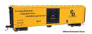 PREORDER Walthers Mainline HO 2856 50' PC&F Insulated Boxcar, Chesapeake & Ohio