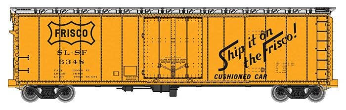 PREORDER Walthers Mainline HO 2857 50' PC&F Insulated Boxcar, St. Louis-San Francisco