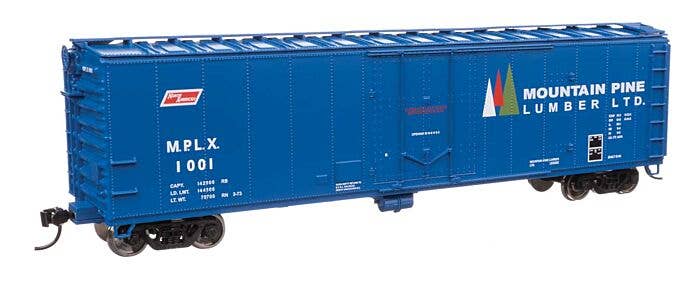 Walthers Mainline HO 2861 50' PC&F Insulated Boxcar, Mountain Pine Lumber