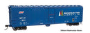 PREORDER Walthers Mainline HO 2863 50' PC&F Insulated Boxcar, Mountain Pine Lumber