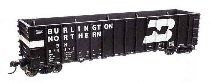Walthers Mainline HO 56201 50' PS 4000 Cu Ft Coal Gondola, Burlington Northern