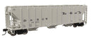 Walthers Mainline HO 49410 50' Pullman-Standard PS2-CD 4427 3-Bay Covered Hopper, Denver & Rio Grande Western