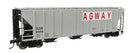 Walthers Mainline HO 49417 50' Pullman-Standard PS2-CD 4427 3-Bay Covered Hopper, Agway TLDX