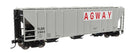 Walthers Mainline HO 49418 50' Pullman-Standard PS2-CD 4427 3-Bay Covered Hopper, Agway TLDX
